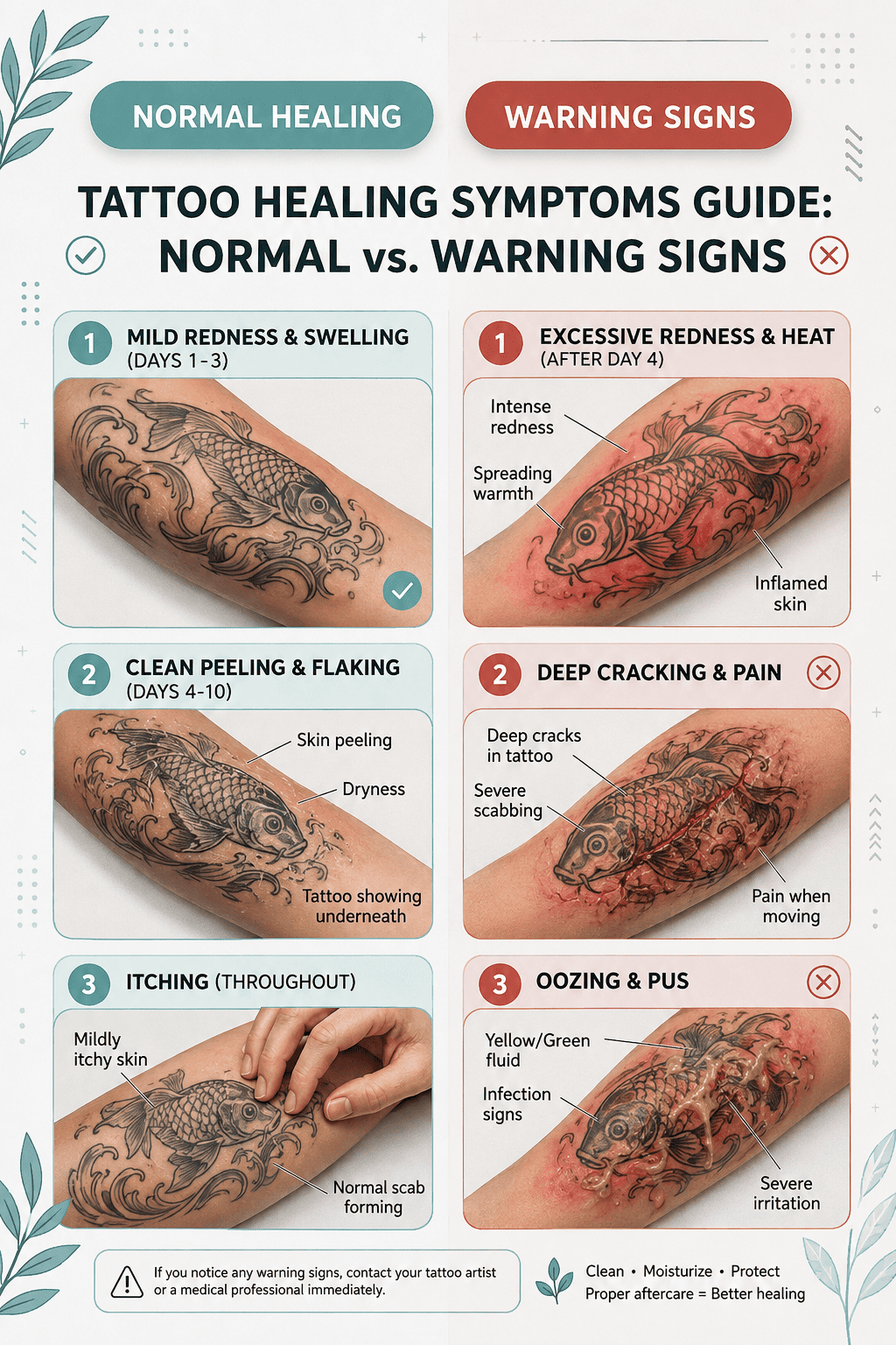 Tattoo Infection: Symptoms, Prevention & Aftercare Tips